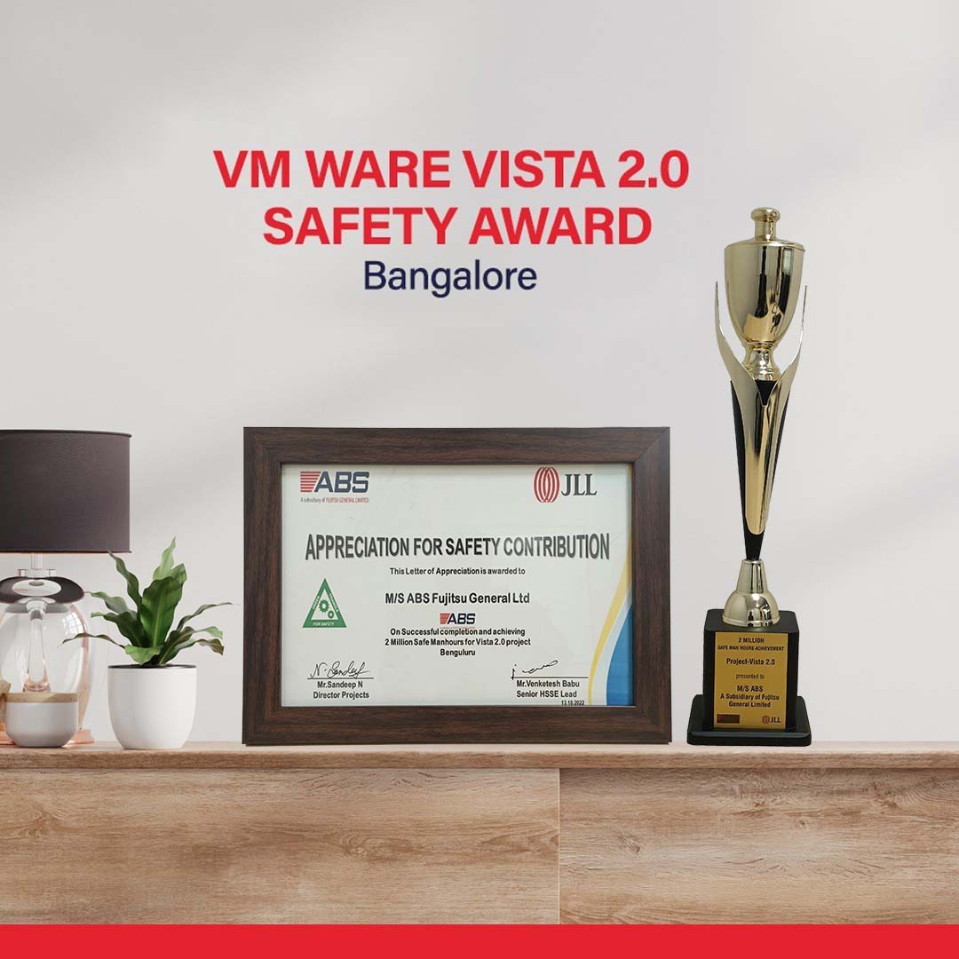 VM Ware Vista 2.0 - Appreciation Award - ABS Fujitsu General